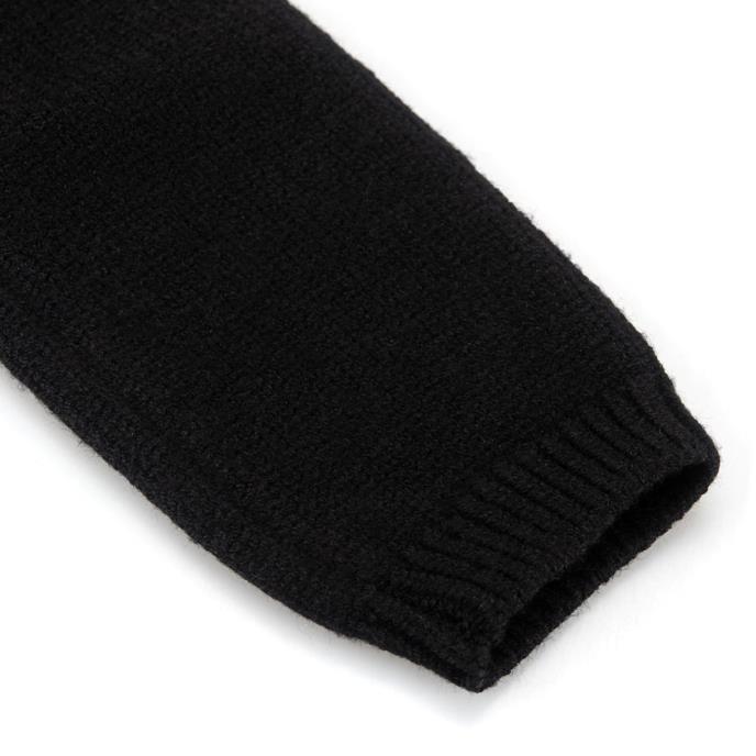 Isotoner® Ladies Soft Touch Knit Fingerless Glove Black Extra Image 5